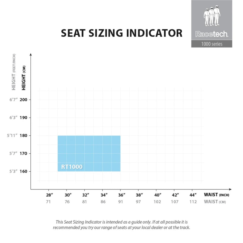 Racetech 2027 RT1000 Seat